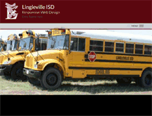 Tablet Screenshot of lingleville.us